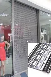 rideaux métalliques