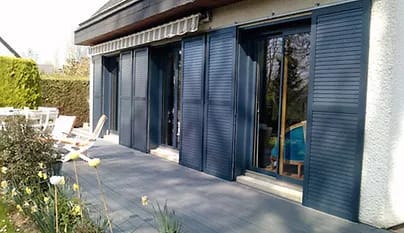 Volets extérieurs sur mesure